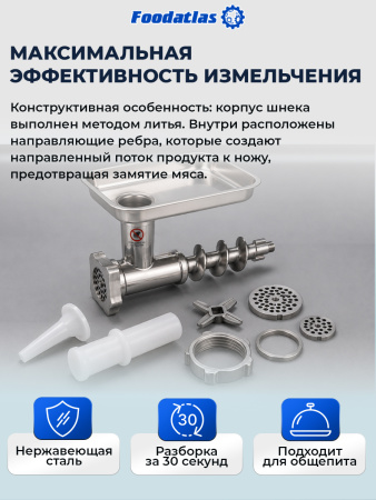 Мясорубка Foodatlas KY-12